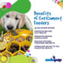 SodaPup Honeycomb Enrichment Bowl – Durable Slow Feeder Bowl Made in USA from Non-Toxic, Pet-Safe, Food Safe Material for Mental Stimulation, Slow...