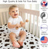 Sweet Jojo Designs Brown Cow Print Baby Boy Fitted Mini Portable Crib Sheet for Western Wild West Collection - for Mini Crib or Pack and Play ONLY...