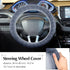 6 Pieces Fluffy Steering Wheel Covers Set for Women, Fur for Car Accessories, Fuzzy Gear Shift Cover Handbrake Center Console Seat Belt Shoulder P...