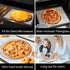 Silicone Baking Mat Non Stick Pastrty Mat for Dough Rolling Mat for Making Cookies, Macarons,Bread,Cake and Candy Reusable Kitchen Counter Mat Fon...
