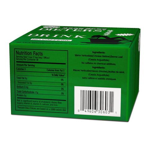 China Green Dieters Tea?by Uncle Lee - Detox Tea with Senna Laxative, Constipation Relief for Adults, Supports A Healthy Weight, Caffeine-Free Her...