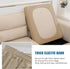 Water Repellent Couch Cushion Covers, Stretch Sofa Seat Slipcover Sets for Camper, Furniture Protector for Pets (Chair Cushion, Sand)...