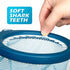 No Hole Mold Free Bath Toys for Toddlers 1-3, Water Toys for 6-12 Months Infants with Storage Bag, Baby Shark Toys for Pool, Bathtub, Beach, Showe...
