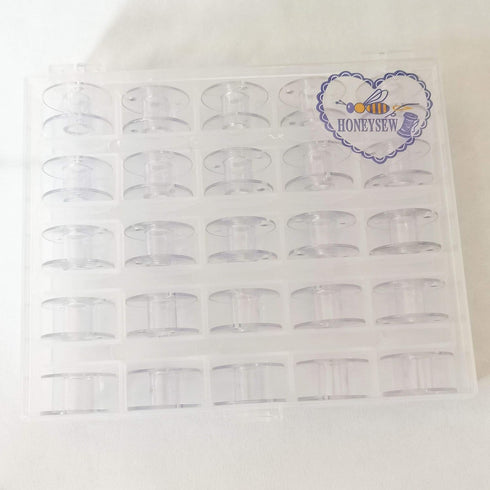 HONEYSEW Style SA156 Sewing Machine Bobbins for Brother (25pcs/Box)...