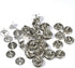 100 Pairs Tie Tacks Blank Pins with Butterfly Clutch Backs for Craft Making (Silver)...