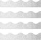 72 Pack 80.3 ft Christmas Glitter Bulletin Board Borders Shine Scalloped Bulletin Board Trim Winter Holiday Decorations for School Classroom Offic...