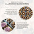 KitchenDance Disposable Aluminum Foil Tart Pan - 3 Inches Round Aluminum Foil Individual Pie Pans for Pies and Tarts - Baking Pans Perfect for Bak...