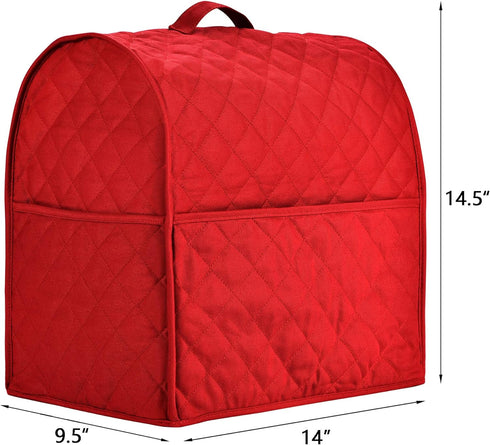 Stand Mixer Cover compatible with Kitchenaid Mixer, Fits All Tilt Head & Bowl Lift Models,Pure Cottot,Fine, Soft, Not Easy to Fade, Not Easy To Pi...