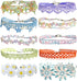 LINKY Colorful lace Choker Necklace Women Jewelry Set...