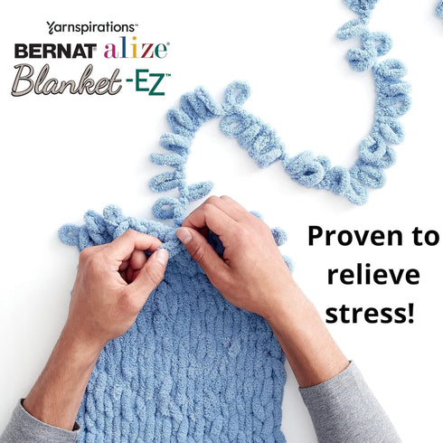 Bernat Alize Blanket-EZ Yarn, Cream...