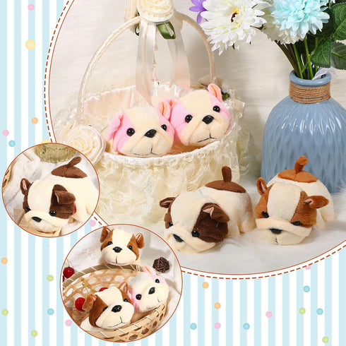 Sumind 9 Pcs Mini Plush Dog Stuffed Animals Bulk Dog Plush Party Favors Small Soft Plush Dog Toy for Goodie Bag Fillers Kids Baby Show Birthday Va...