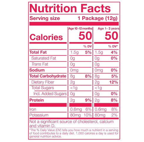 Little Bellies Organic Tomato Sticks, 0.42 Ounce Bag (Pack of 7)...