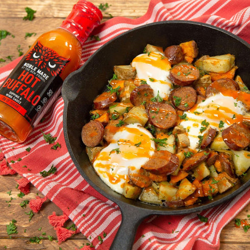 Noble Made Buffalo Sauce, Keto, Gluten Free, Vegan Dipping & Wing Sauce, Low Carb, Dairy Free, Low Calorie, Paleo, Low Sugar, and Whole30 Approved...