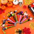 Tenceur 12 Pcs Halloween Plastic Beadable Pen Bead Ballpoint Pen Halloween Silicone Beads 105 Pcs Accessories DIY Black Ink Bead Pen Pumpkin Skull...