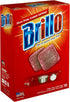 Brillo Steel Wool Soap Pads A76 23310, Long Lasting, Original Red Scent Cleaning (10 Count, Pack of 1)...