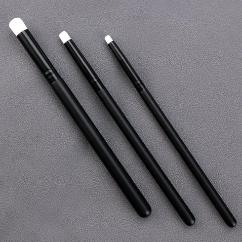 Mini Blending Brushes for Card Making, Dry Brush Miniature Painting Background Blender Paint Brushes Small Detailed Paint Brushes (3 Pack)...