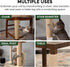 Furhaven Wrap Around Scratching Post Cover for Indoor Cats, Fits Posts Up to 3.5" Diameter, Durable & Less Mess - Tiger Tough Carpet Scratch Mat -...