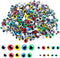 UPINS 1000 Pcs Self Adhesive Googly Wiggle Eyes for DIY, Multi Colors and Sizes Craft Sticker Eyes...