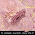Marble Bathroom Rugs and Mats Set 3 Piece Nonslip Pink Bathroom Mats Soft Washable Bath Mat for Bathroom Floor Mats Carpet Water Absorbent Shower ...