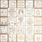 Easter Stencils,25pcs Easter Stencils Reusable for Crafts for Painting on Wood Fabric Walls Canvas Scrapbook Home Decor,Happy Easter Bunny Eggs Dr...