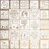 Easter Stencils,25pcs Easter Stencils Reusable for Crafts for Painting on Wood Fabric Walls Canvas Scrapbook Home Decor,Happy Easter Bunny Eggs Dr...