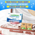 FIXSMITH Laundry Detergent Sheets - 100 Loads (50 Sheets) Fragrance Free - Hypoallergenic,Unscented,Eco Friendly Laundry Detergent Strips Concentr...