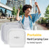 co2CREA Hard Case Replacement for SHOKZ OpenFit Open-Ear True Wireless Bluetooth Headphones, White...