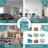 Drywall Patch, 4x4 in, 5 Pcs, Wall Patch Repair Kit, (4x4-5P)...