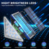 LED Solar Step Lights Waterproof Outdoor Stair Lights, Warm White Solar Deck Lights IP67 Solar Decoration Lights for Yard, Patio, Garden, Walkways...