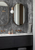 Guvana Matte Marble Contact Paper for Countertop 15.7''x78.7'' Removable Grey Wallpaper Marble Peel and Stick Wallpaper Matte Marble Contact Paper...