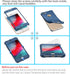 ORETECH Compatible with iPhone 7/8 Case, with 2 Pack HD Screen Protector 360° Full-Body Silicone Soft TPU Hard PC Protective Bumper Phone Case Cov...