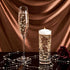 Tondiamo 24 Pcs Artificial Pearl String for Floating Candle Faux Pearls Beads String Party Garland Decoration for Vases Filler Wedding Centerpiece...