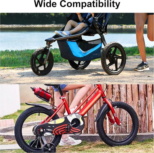 RUTU 12" x1.75/2.125 Inner Tube Replacement for BoB Gear Jogging Stroller Revolution SE/Pro/Flex/SU/Ironman Baby Jogger Summit X3 Schwinn JOYSTAR ...