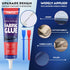 Fabric Glue Permanent 75ml, Fabric Glue for Patch, Clear Fabric Glue for Clothing Permanent Washable, Leather Glue for All Fabrics, Cotton, Denim,...