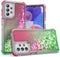 for Samsung Galaxy A23 5g Glitter Case, Samsung A23 Case, 3 in 1 Heavy Duty Protection Case for Galaxy A23 5G, Liquid Moving Quicksand Shiny Case ...