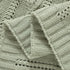 Baby Blanket for Boys Girls Knitted Neutral Swaddle Blanket Soft Lightweight Receiving Blankets for Newborn Infant Crib Stroller Light Green 30 x ...