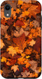 iPhone XR Autumn Season Happy Fall Leaves Thanksgiving Cell Phone Case...