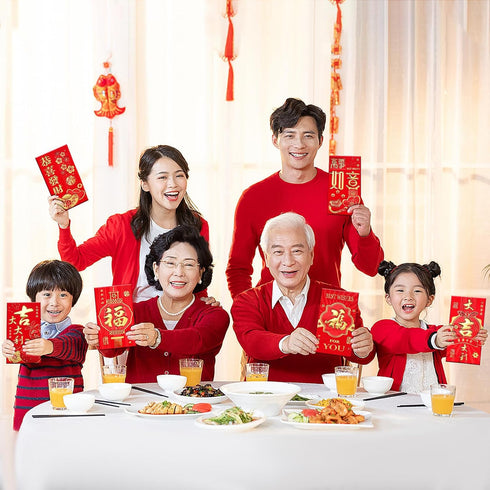 18pcs Red Chinese Envelopes for Money 2024 Dragon Lunar New Year,Red Envelopes Chinese New Year 6 Designs Cute Cartoon Dragon, L...