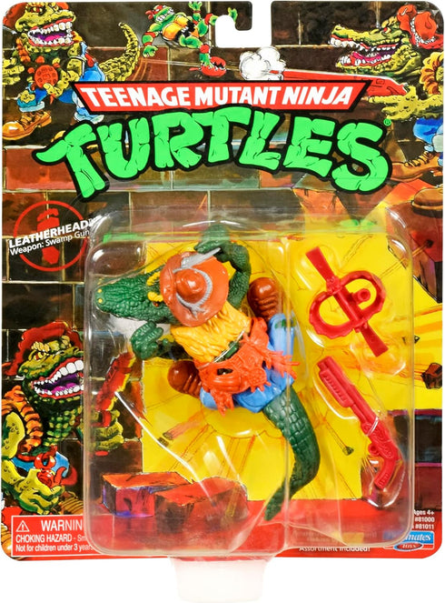 Teenage Mutant Ninja Turtles: 4” Original Classic Leatherhead Basic Figure by Playmates Toys...