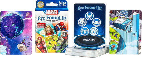 Ravensburger Marvel Eye Found It Card Game - Engaging Board Game for Children and Adults | Enhances Skill Development | Fun Family Entertainment |...