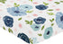 Sweet Jojo Designs Navy Blue and Pink Watercolor Floral Girl Fitted Crib Sheet Baby or Toddler Bed Nursery - Blush, Green and White Shabby Chic Ro...