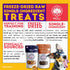 HOLI Freeze Dried Rabbit Treats for Dogs- All Natural Healthy Dog Treats, 100% Made in USA - Single Ingredient - Human Grade - Grain Free - Diabet...
