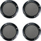 Speaker Grill Speakers Grill Cover 3" ABS Plastic Cold Rolled Steel Black Set of 4...