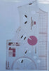 HONEYSEW 1:1 Fashion Design Ruler for Women Blouse Cloth Design School Student Teching Apparel Drawing Templete Garment Prototype Sewing Ruler Mod...