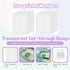 Axolotl 100 Envelopes Money Saving Challenge Binder, A5 Savings Budget Challenges Binders with Cash Envelopes, 100 Days Envelope Saving Binder Boo...
