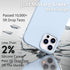 IceSword iPhone 12 Pro Max Case, Liquid Silicone Slim Drop Protective Shockproof Cover, Soft Anti-Scratch Microfiber Lining, Matte Pastel Baby Blu...