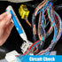 2 Pieces Christmas Light Tester Voltage Bulb Tester Detector Pen Led Voltage Tester Pen with Led Flashlight Buzzer Alarm Electroscope Range 90v - ...