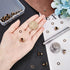 PH PandaHall 20 sets Boot Hooks Brass Shoes Eyelets Buckles Boot Lace Hooks Press Stud Tools with Rivets Shoe Repair Kit for Climb Hiking Shoes Wo...