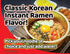 SAMABILA Beef Instant Ramen Seasoning Powder - Gluten Free - Vegan - Medium Spicy - Premium Soup Powder - 5 oz...