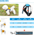 Dog Harness and Leash Set |Dog Vest Harness with 6 ft Multifunction Retractable Dog Leash | with One-Button Control,One-Handed Brake, Tangle Free ...